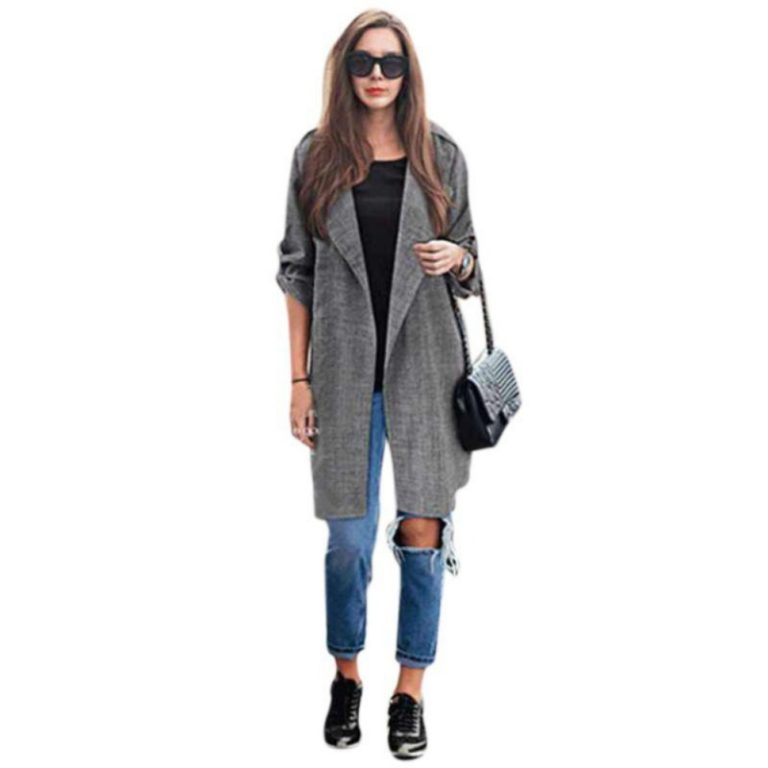 Coat Cardigan Trench Coat