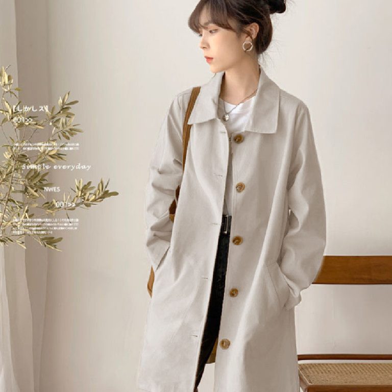 Mid-length Trench Coat